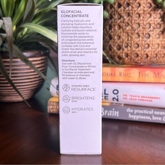 Beautybio GloFacial Concentrate SEALED salicylic acid and hyaluronic acid. - Picture 2 of 7